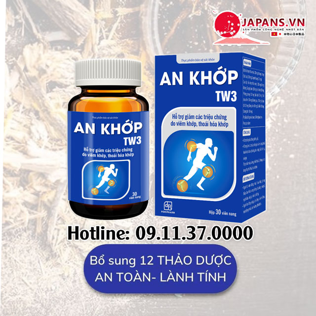Thành Phần Tự Nhiên Có Trong An Khớp TW3