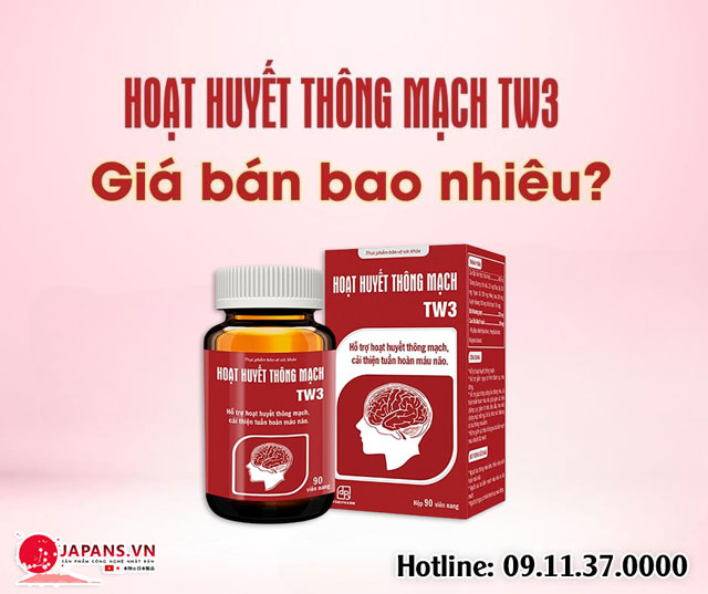 Hoạt Huyết Thông Mạch TW3 - Hỗ trợ hoạt huyết thông mạch, tăng cường sức khỏe tim mạch 12 Mua Hoạt Huyết Thông Mạch TW3 Chính Hãng Tại Shop Japansvn