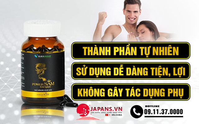 Tại sao PowerSam chính là lựa chọn hàng đầu cho nam giới?