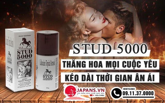 Stud 5000 xịt hỗ trợ kéo dài thời gian quan hệ 45ml 9 Stud 5000 là gì?