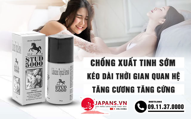 Stud 5000 xịt hỗ trợ kéo dài thời gian quan hệ 45ml 11 Lợi ích vượt trội khi sử dụng Stud 5000