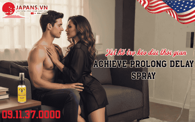 Achieve Prolong Delay Spray xịt hỗ trợ kéo dài thời gian 13 Achieve Prolong Delay Spray là gì?