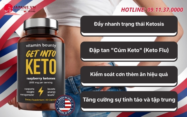 Get Into Keto "cứu cánh" cho người ăn kiêng chuyên nghiệp 16 Công dụng của Get Into Keto