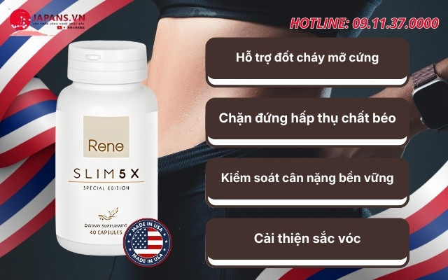 Công dụng của Rene Slim 5X