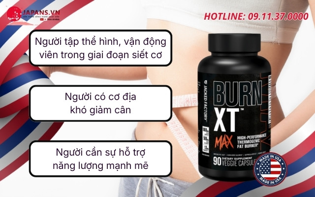 Viên uống Burn XT Max hỗ trợ giảm mỡ hiệu quả chuẩn Mỹ 15 Đối tượng sử dụng Burn XT Max