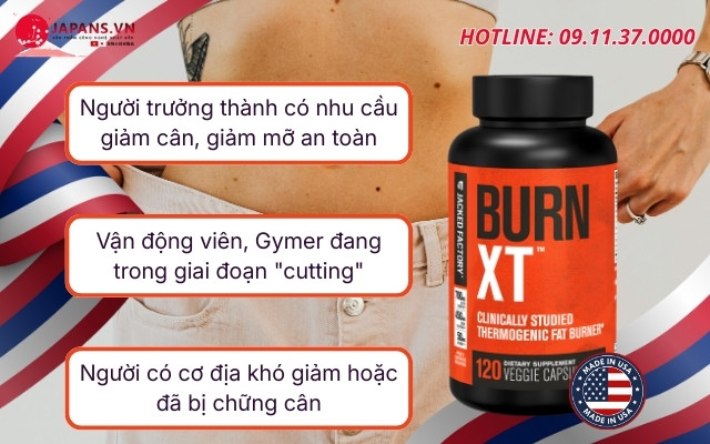 Viên uống Burn XT hỗ trợ đốt mỡ thừa hiệu quả từ Mỹ 17 Đối tượng sử dụng Burn XT