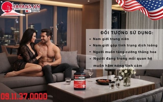 Max Volume hỗ trợ tăng lượng tinh dịch và nâng tầm khoái cảm 16 Đối tượng nên sử dụng viên uống Max Volume
