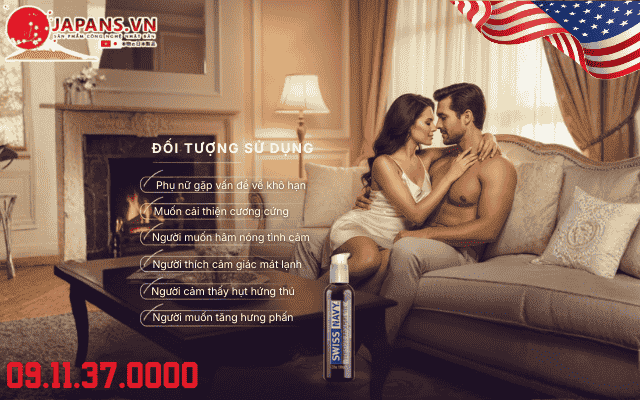 Swiss navy sensual arousal gel tăng khoái cảm và hưng phấn 12 Đối tượng sử dụng Swiss navy sensual arousal gel