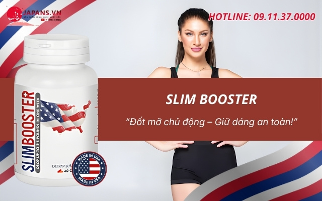 Viên uống Slim Booster hỗ trợ giảm cân công nghệ Mỹ 10 Giới thiệu về Slim Booster