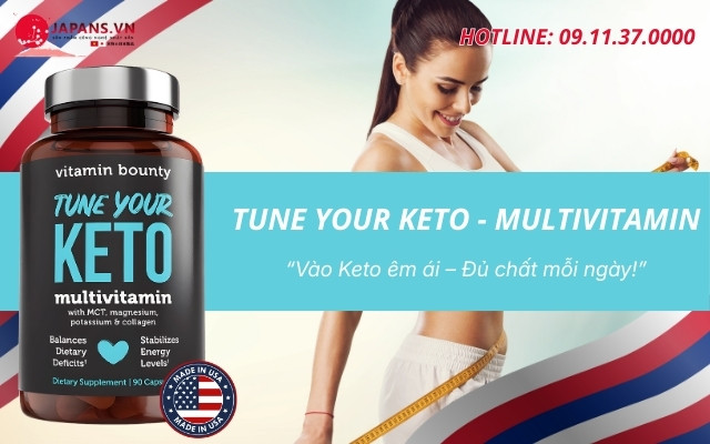 Giới thiệu về Tune Your Keto - Multivitamin