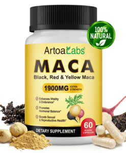 Maca Black Red Yellow 1900mg hỗ trợ tăng cường sinh lực 11 Maca Black Red Yellow 1900mg