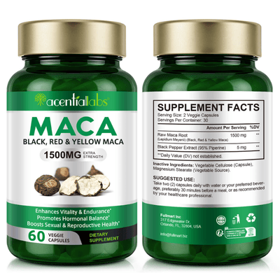 Maca Red Black Yellow 1500mg tăng cường và hỗ trợ sinh lý 9 Maca Red Black Yellow 1500mg