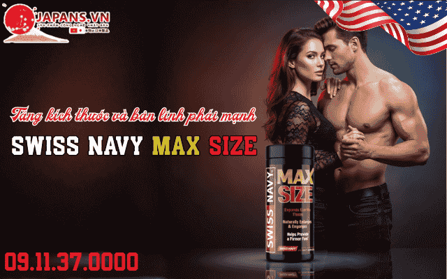 Swiss navy max size tăng kích thước và bản lĩnh phái mạnh 13 Swiss navy max size là gì?