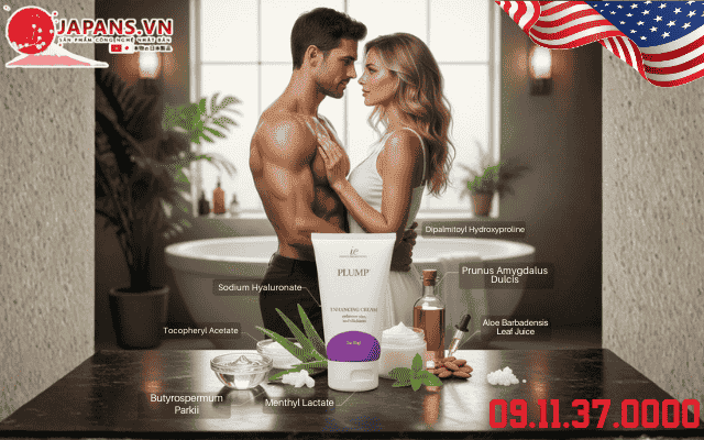 Plump Enhancing Cream hỗ trợ tăng kích thước và phong độ 12 Thành phần thiên nhiên trong Plump Enhancing Cream