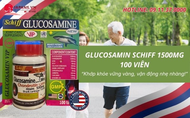Glucosamin Schiff 1500Mg 100 viên hỗ trợ xương khớp khỏe mạnh 12 Giới thiệu về Glucosamin Schiff 1500Mg 100 viên