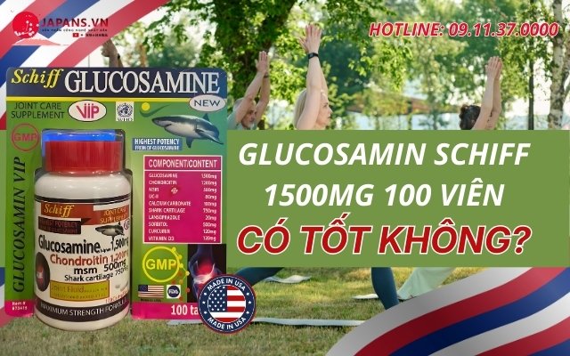 Glucosamin Schiff 1500Mg 100 viên hỗ trợ xương khớp khỏe mạnh 16 Glucosamin Schiff 1500Mg 100 viên có tốt không?