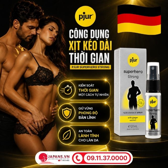 Công dụng vượt trội của Superhero Strong Spray 20ml